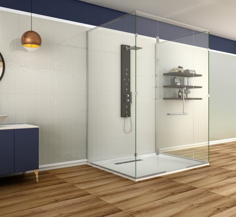 Shower Partition Guardian® ShowerGuard® Glass Gujarat Guardian Glass